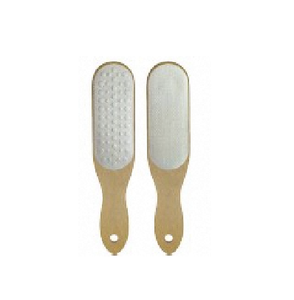 Lime à pieds en bois professionnelle, éliminateur de callosités, double face, râpe à pieds, outil de soin des ongles, pour les acheteurs en gros et en vrac - Product Image 5