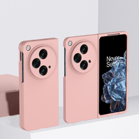 Étui de téléphone pliable en PC mat fin à couverture intégrale pour OPPO FIND N3 pour ONE PLUS OPEN