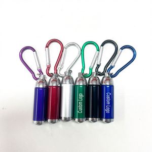 Customized Rechargeable Edc Flashlight 400 Lumens Dual Light Custom Edc Flashlight Sparkling Mini Flashlight Keychains