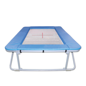 Trampoline de gymnastique durable 295*183*60cm intérieur pour l'entraînement et le saut récréatif femmes enfants maison ou club utilisation - Product Image 3