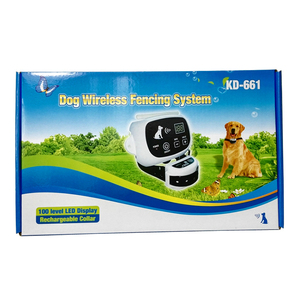 Passiontech KD-661 eléctrica cerca del perro inalámbrica con sonido de advertencia, descarga eléctrica segura, batería recargable - Product Image 6