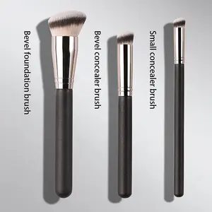 Professional Single Premium Vegan Kabuki Big Small Mushroom Under Eye Dense Face 170 Foundation 270 370 Concealer Makeup Brush