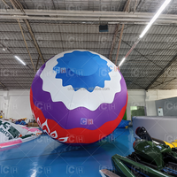 Modèle de ballon à air chaud gonflable géant personnalisé, ballon décoratif gonflable pour la promotion commerciale, publicité extérieure