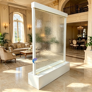 Decoración Interior y Exterior, Cascada <span class=keywords><strong>de</strong></span> Vidrio Contemporánea, Cortina <span class=keywords><strong>de</strong></span> Lluvia LED, Decoración <span class=keywords><strong>de</strong></span> Jardín y Paisaje - Product Image 6