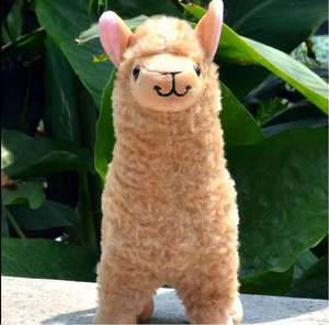 23 cm Großhandel Llama-Plüschpuppe gefüllte Haustiere gemütlich niedlich Kawaii Llama-Plüss-Spielzeug Alpaca Plüss-Spielzeug - Product Image 6