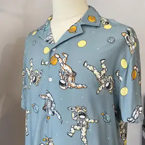 Camisa de hombre de alta calidad al por mayor, camisa de manga corta de verano a precio de fábrica, camisas hawaianas de secado rápido para hombre