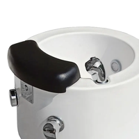 Offre Spéciale nouveau bassin en céramique de stations de bol de spa de pédicure avec fonction de surf léger salon de manucure adapté