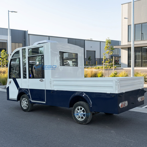 Fast Shipping Electric Mini Sightseeing Bus & Car Airport Tourist Bus with Cargo Box Bus Truck - Product Image 1