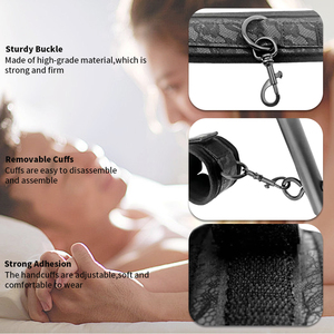 Spreader Bar Sex Toys with Wrist Ankle Neck <strong>Collar</strong> Restraint Kits Adjustable Handcuffs <strong>Collar</strong> Bondage Set <strong>BDSM</strong> for Adult Couple - Product Image 6