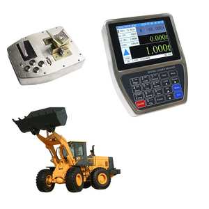 Skala pemuat roda ujung depan dengan Printer bawaan, timbangan muatan roda portabel dipasang pada pemuat roda - Product Image 1