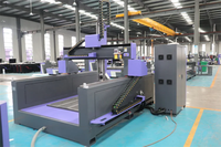 Haute axe Z 9kw broche rotative 180 degrés grand routeur CNC 4 axes pour la gravure de coupe de moule en mousse EPS