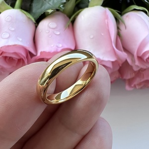 Coolstyle Bijoux Grossiste Dropshipping – Bague en Carbure de Tungstène 4mm Or Tendance Fiançailles Mariage pour Femmes et Hommes - Product Image 5