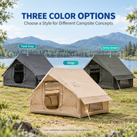 Tente de camping gonflable de luxe 3x2.1x2m, imperméable, en Oxford 420D, pour le glamping en plein air, installation facile