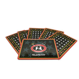 Aclamados Juguetes de Telepatía, MOQ 100, Trucos de Magia de Cerca con Cartas de Papel para Principiantes, Novedades, Bromas, Regalos, Incluye Instrucciones - Product Image 1