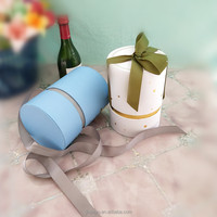 Jinayon vente en gros, emballage de Tube de papier de bougie de boîte de cadeau de tambour de papier personnalisé
