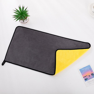 Sợi nhỏ xe khô khăn khăn rửa xe màu đỏ - Product Image 2