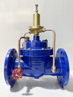 Soupape de surpression automatique 500X Soupape de surpression et soupape de sécurité Projet de canalisation d'eau d'incendie