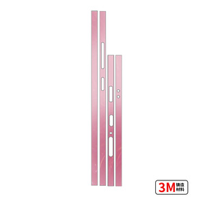 สติ๊กเกอร์ขอบโทรศัพท์มือถือ Xiaomi วัสดุ 3M รูปทรงสี่เหลี่ยมผืนผ้า สำหรับตกแต่ง - Product Image 1