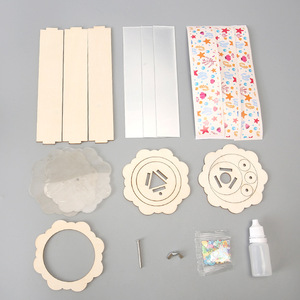 Kit de kaléidoscope rotatif Yuglow DIY, jouet d'expérimentation scientifique pour enfants, pack de matériel créatif fait main pour enfants - Product Image 2