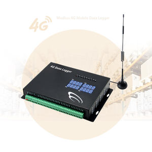 Système de surveillance à 4 canaux d'impulsion station sans fil gprs thermomètre gsm gsm enregistreur de données de contrôle sans fil - Product Image 2