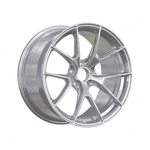 Cerchi Forgiati VS5RS Argento Lucido Spazzolato 18 19 20 <span class=keywords><strong>21</strong></span> Pollici Deep Dish a <span class=keywords><strong>5</strong></span> Razze a Y Design Sportivo da Corsa 5x120 5x112 per BMW M2 E39 - Product Image 2
