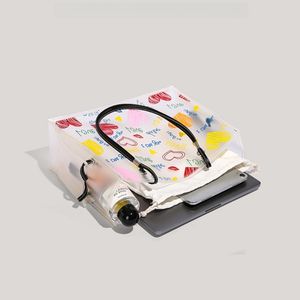 Bolso de hombro esmerilado de PVC de 15 pulgadas para mujer, bolso de gelatina de viaje por sublimación de gran capacidad, bolso de mano personalizado con hilo verde - Product Image 6