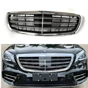 Kit carrosserie tuning style AMG pour capot avant de voiture W222 Classe S S320 S400 S350 S500 S450 S600 2014-2020 - Product Image 3