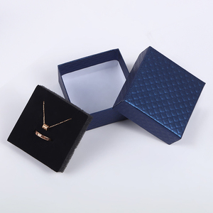 Lipack tùy chỉnh sang trọng Bìa hộp đồ trang sức sang trọng bông tai vòng vòng Vòng đeo tay trường hợp với đệm miếng bọt biển - Product Image 2