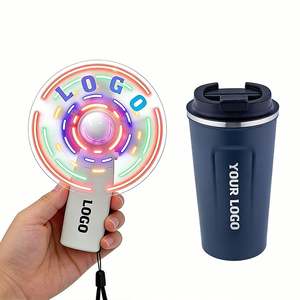 Ventilador Portátil Mini LED con Luz y Logotipo Personalizado para Publicidad, Eventos Empresariales y Regalos Promocionales, Venta al Por Mayor 2026 - Product Image 1