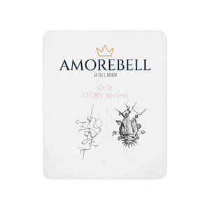 Coperta Sherpa AmoreBell Love - Product Image 1