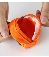 Porte-monnaie miniature en forme de sac à dos JOYSUN avec fermeture éclair, porte-clés, logo personnalisé, cadeau, mini sac à dos pendentif, porte-clés en nylon