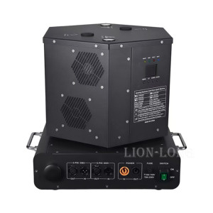 DMX Máy Tia lửa lạnh 360 độ đôi đầu xoay pháo hoa cho tiệc cưới sân khấu Disco - Product Image 2