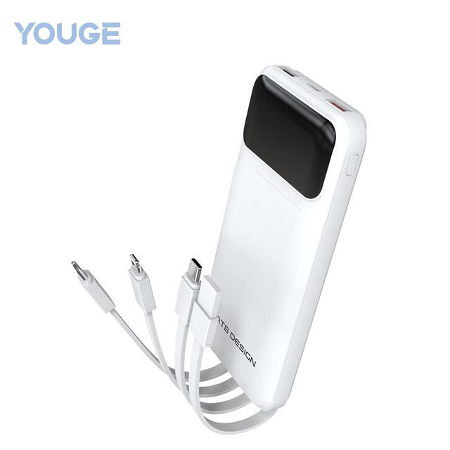 10000mAh Li-Polymer Power Bank with 10W Fast Charging Portable TSA Approved for Travel-Compact Carry-On Safe