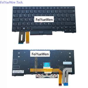 Clavier d'ordinateur portable 01YP372 Vente en gros Original pour <span class=keywords><strong>Lenovo</strong></span> <span class=keywords><strong>Thinkpad</strong></span> T490 T480s L380 <span class=keywords><strong>L480</strong></span> E485 E485 US GR DE UK BL CLAVIERS Internes - Product Image 2