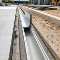 Canal de drainage en PRV haute résistance et longue durée de vie pour la collecte des eaux pluviales et les projets de systèmes d'assainissement routier municipal