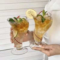 Mug à bière en verre transparent grande capacité, design créatif et personnalisé, cadeau d'affaires unisexe pour la maison, idéal pour jus et lait