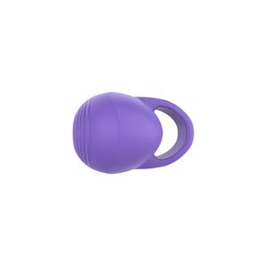 RE014 Silikon Cockring Zungen massage gerät Dolphin Shape Vibrator Ring - Product Image 3