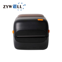 Impresora de Etiquetas Térmicas Zywell con Compartimento para Papel ZY910 4x6, Impresora de Escritorio para Etiquetas de Envío y Códigos de Barras