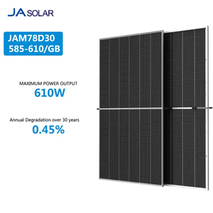 Panneau solaire bifacial JA 585w MBB Mono PERC Panneaux photovoltaïques <span class=keywords><strong>JAM78D30</strong></span> 585-610/GB pour système solaire - Product Image 2