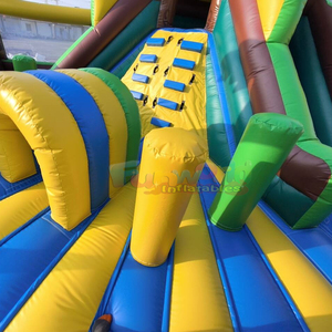 Aufblasbare hupfburg commercial jurassic funpark inflatable <b>bounce</b> house and slide combo playground for toddler - Product Image 6