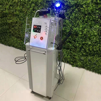 Appareil 8-en-1 Coréen Professionnel pour Soin Capillaire en Salon et Spa avec Massage Bulle du Cuir Chevelu, Favorisant la Repousse, Traitement du Cuir Chevelu, Machine à Bulles