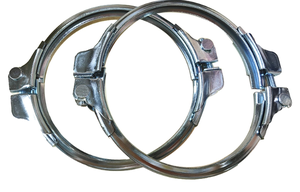 Kustom OEM layanan pengecoran tempa kualitas tinggi harga pabrik klem cincin pengunci pipa suhu tinggi - Product Image 5