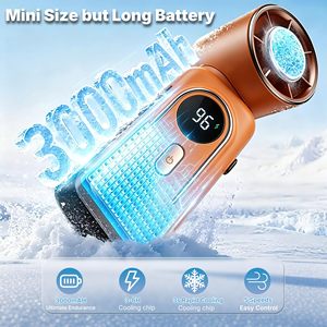 Ventilateur portable pliable 3000 mAh avec plaque de refroidissement, ventilateur mains libres pour les voyages en extérieur - Product Image 6