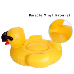 Swimming Pool Toys Duck Swim Ride-On Floats Inflatable Animal Pool Float for Adults Summer <b>Play</b> Inflatable Ride-on - Product Image 2