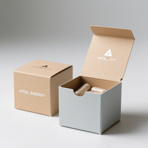 Caixa de Papelão OEM/ODM Disponível para Produtos de Saúde: Armazenamento de Garrafas de Suplementos e Medicamentos - Product Image 2