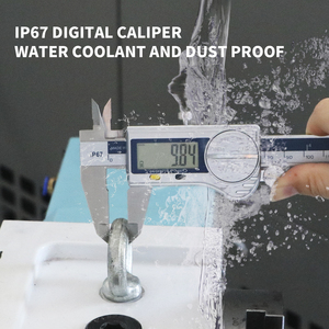 IP67 0-150 mét không thấm nước thép không gỉ kỹ thuật số Vernier Caliper Caliper điện tử với màn hình LCD hiển thị - Product Image 3