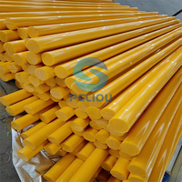 Barre ronde en polyéthylène, tige en plastique PE solide pour machine CNC