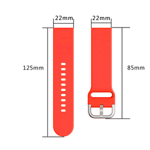 Bracelet en silicone à dégagement rapide 20/22mm pour montre intelligente <span class=keywords><strong>Samsung</strong></span> <span class=keywords><strong>Gear</strong></span> <span class=keywords><strong>S3</strong></span>/galaxy Active2 - Product Image 6