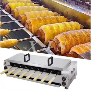 Four à gâteaux cheminée compact à 8 rouleaux avec design peu encombrant pour les comptoirs de petits cafés et boulangeries domestiques - Product Image 3