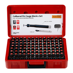 Calibrated Pin <b>Gauge</b> Blocks Set 0.80 To 10.00 Mm Precision <b>Measurement</b> <b>Tools</b> For Machining And Calibration - Product Image 2